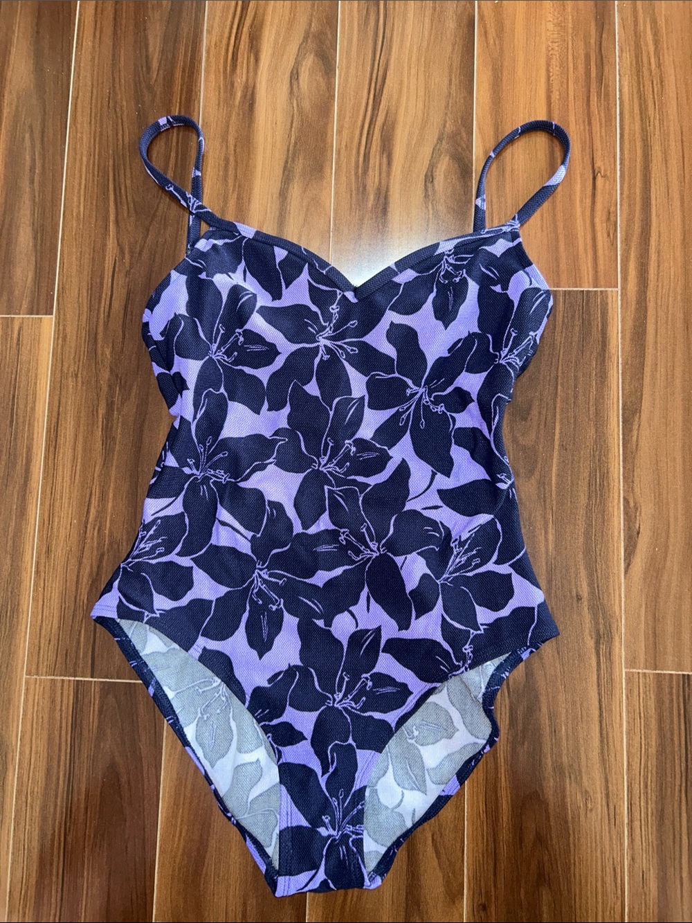Size 12 Eddie Bauer Liz Claiborne vintage swimsuit one piece
